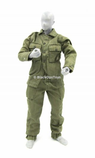1/6 Scale Toy Us Green Beret - Od Green Uniform Set