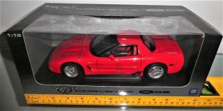Autoart 71061 Mini Diecast 1/18 2001 Chevrolet Corvette C5 Z06 Rare Champs