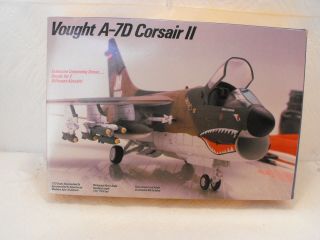 Testors Fujimi 1:72 Vought A - 7 D Corsair Ii Plastic Aircraft Model 341 (a10)