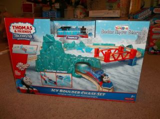 Thomas And Friends Trackmaster Icy Boulder Chase Set - 100 Complete