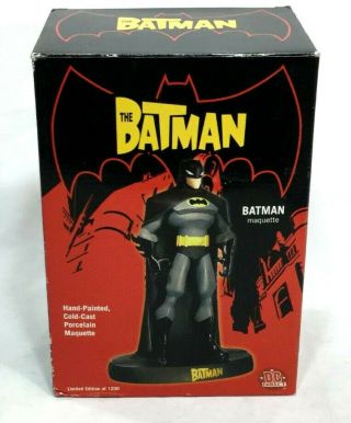 Dc Direct The Batman Animated Series Maquette Statue Figure Limited 685 Boxed
