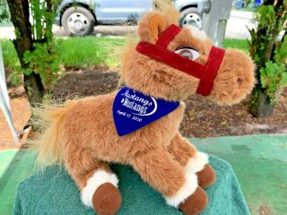 Fantasy Of Flight Mustangs Car And Airplane Show Horse Plush Stuffed Animal Doll