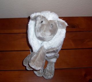 Little Miracles Costco Sheep Lamb Snuggle Me Plush Pillow Sherpa Tan Face Feet