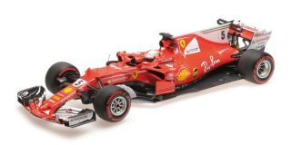 Ferrari Sf70 - H Scuderia Ferrari S.  Vettel Winner Gp Monaco 2017 1:18 Model Bbr