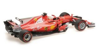 Ferrari Sf70 - h Scuderia Ferrari S.  Vettel Winner Gp Monaco 2017 1:18 Model BBR 2
