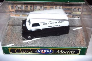 Corgi Classic Models 1/43 Scale,  D981 Bedord Ca Van.  Nib,  The Cambrian News