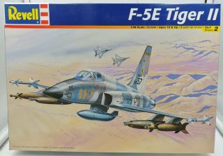 1:48th Scale Revell Northrop F - 5e Tiger Ii Fighter Kit 85 - 5495 Nb - Gb