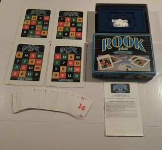 Vintage Parker Bros 1994 - Rook Plus - The Wild Bird Game Complete