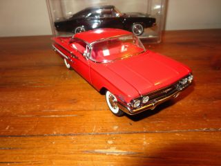 Very Rare Franklin 1960 Chevy Impala Roman Red 1/24