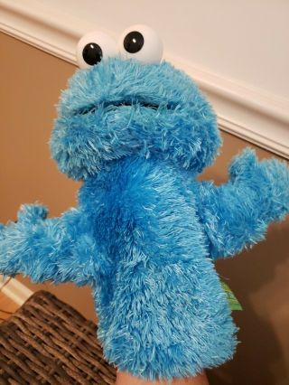 Sesame Street Cookie Monster Plush Hand Puppet By Gund