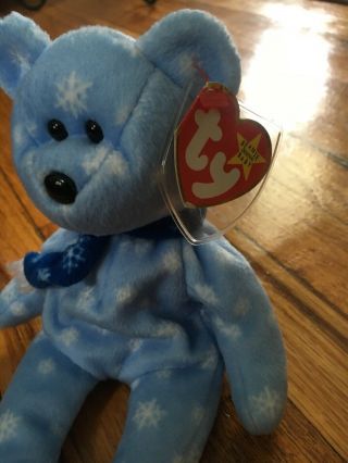 MWMT Ty Beanie Baby 1999 Holiday Teddy Bear Date Of Birth December 25 1999 2