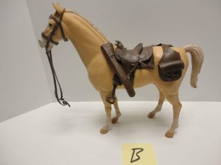 1960s Marx Johnny West Horse Thunderbolt Complete (b)
