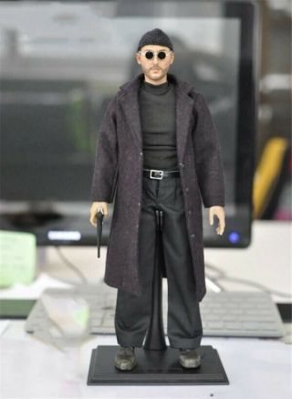 1/6 Scale Leon The Professional Jean Reno 12 " Assassin Figure Set By Kumik