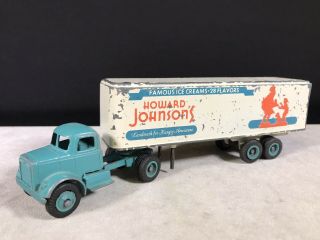Vtg Winross Metal Toy Semi Truck Howard Johnson 