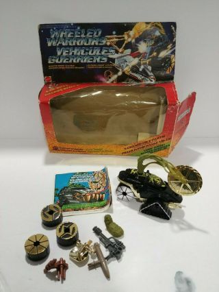 1984 Mattel Wheeled Warriors Saw Boss Monster Minds Tyrant Complete