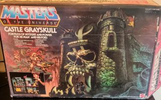 Mattel Masters Of The Universe Castle Grayskull 80s