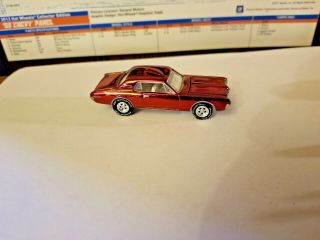 Johnny Lightning Holiday Classics Real Wheels Dodge Charger Red