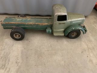 Vintage Metal 1950’s Smitty Toys Smith - Miller California Logging Truck