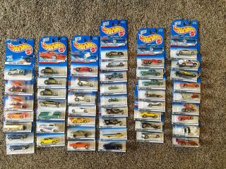 1998 Hot Wheels,  First Editions,  Treasure And Series Cars