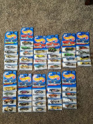 1998 Hot Wheels,  First Editions,  Treasure and Series Cars 2