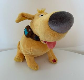 Disney Pixar Up Talking Dug Dog 14 " Plush Stuffed Animal Disney Store