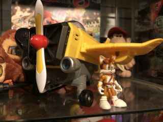 Sonic Boom Tails Plane Vehicle Sonic The Hedgehog Action Figure Toy Tails 