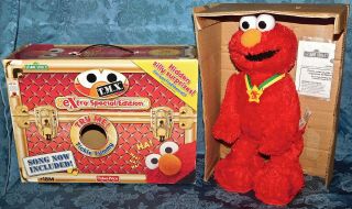 2007 Fisher Price Tickle Me Elmo Tmx Extra Special Edition Opened Box Toy