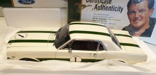 RARE 1:18 Classic Carlectables 1965 Ford Mustang 1 Geoghegan Castrol Livery 2