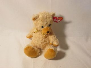 Ty Beanie Baby - Curls The Bear (6 Inch) - Mwmts Stuffed Animal Toy
