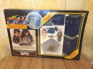 Vintage Dapol Doctor Who 25th Anniversary Playset Set Nos Nip Dr Huge Set