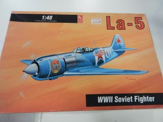 Hobby Craft 1/48 Scale Plastic Model La - 5 Soviet Fighter Wwii