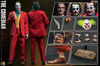 1/6 The Comedian Joker Toys Era Pe004 Jacques Full Set Male Action Figure Toys