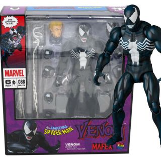 Medicom Mafex No.  088 Marvel Spider - Man Venom (comic Ver. ) Action Figure