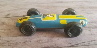 Rare Vintage Old Russian Ussr Racing Car Metal Toy Kids