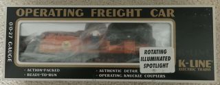 K - Line K721 - 3741 Classic Rotating Searchlight Car Long Island Rail Road