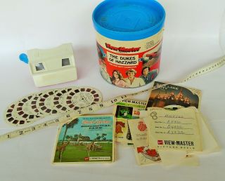Dukes Of Hazzard Vintage 1981 Gaf Sawyer View - Master Reel Gift Canister,