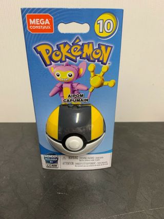 Mega Construx Pokemon Poke Ball Series 10 Aipom
