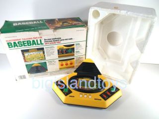 VTECH Electronic Talking Play by Play Handheld Baseball Game 1988 Vintage 3