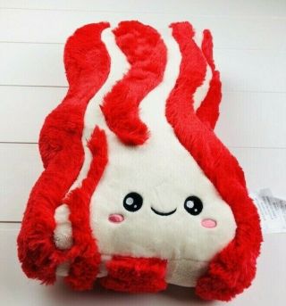 Squishable Comfort Food Bacon 21 X 11 X 4 Inches Red