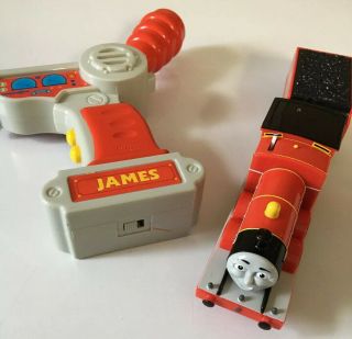 Thomas & Friends Trackmaster Remote Control James R/c Motorized Train Engine Htf
