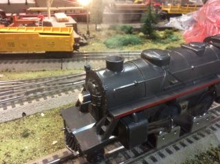 Lionel 8141 Lionel Lines 2 - 4 - 2 Steam Switcher Locomotive & Tender Smoke & Light 2