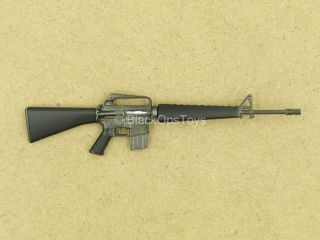1/12 Scale Toy - Vietnam - Us Infantry - Black M16a1 Assault Rifle