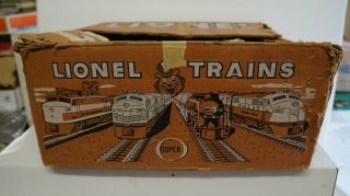 LIONEL= SET BOX ONLY OUTFIT 0 - 2503 WS 3