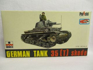 Esci German Tank 35t Skoda Model Kit 1/72 Scale 8025 Complete Kit