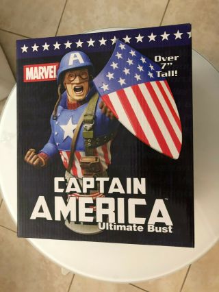 Ultimate Captain America World Ii Bust Marvel Universe Only 1 On Ebay (avengers