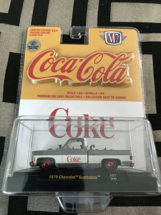 2019 M2 Machines Chase Raw Coke Coca - Cola 1979 Chevrolet Truck 250 ❌hurry❌