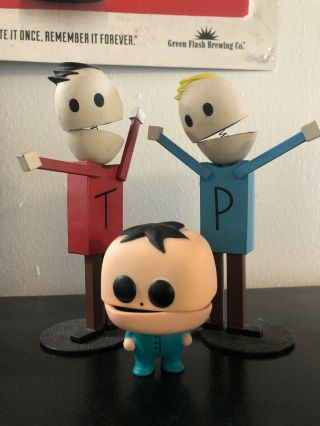 South Park Series 4 Terrance And Phillip Action Figure Mezco Toyz,  Funko Ike
