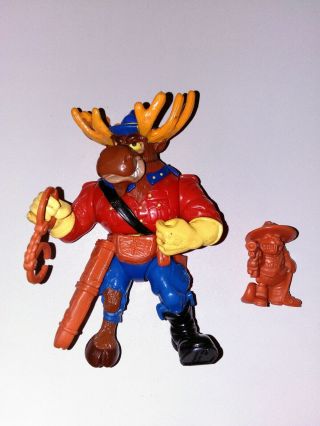 1992 Teenage Mutant Ninja Turtles Monty Moose Action Figure