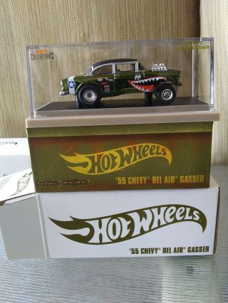 Hot Wheels Exclusive 2019 Rlc 55 Chevy Gasser Ww2 Flying Tigers Low 739/12000