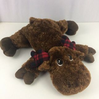 Dan Dee Christmas Moose Reindeer Plush Stuffed Animal Toy Large 24 Inch Holiday